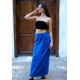 WrapFit Denim Etek – Koyu Mavi