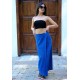 WrapFit Denim Etek – Koyu Mavi