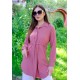 Kadın Fit Şık ve Rahat Bağlamalı Tunik – Gül Kurusu