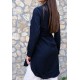 Kadın Fit Şık ve Rahat Bağlamalı Tunik – Siyah