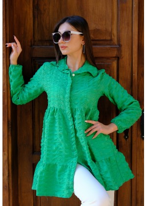 Zarif Duruş – Gofre Tunik – Benetton