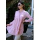 Zarif Duruş – Gofre Tunik – Pembe